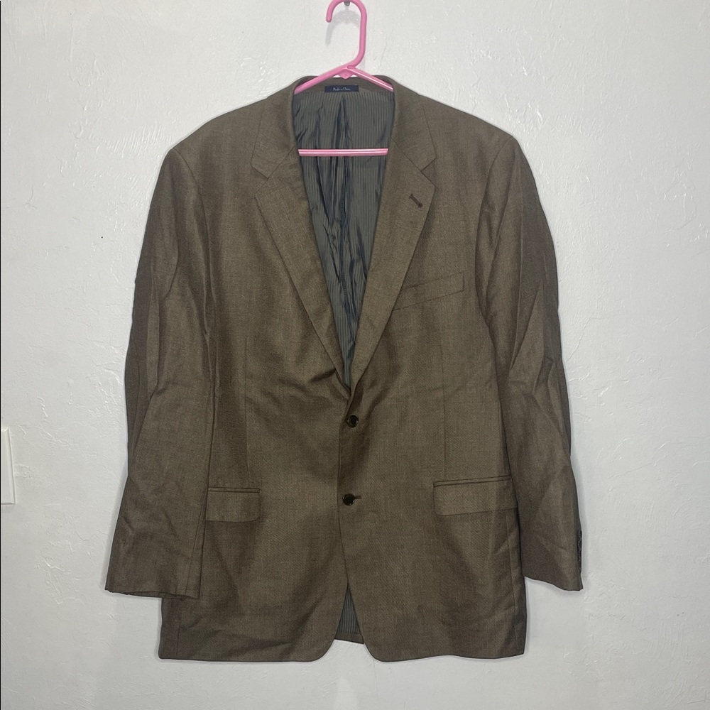Elegant Brown Men's Blazer